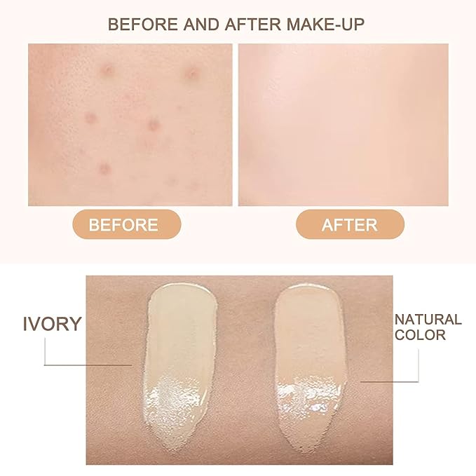 2pcs Natural Color