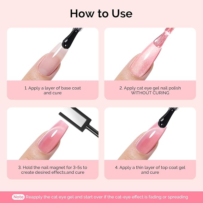 21PCS Nail Magnet