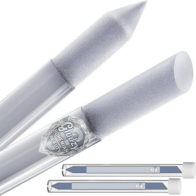 Glass Cuticle Pusher - 2 Pcs