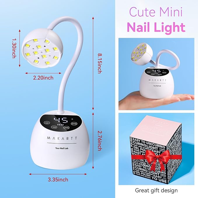 A5-uv nail lamp-White
