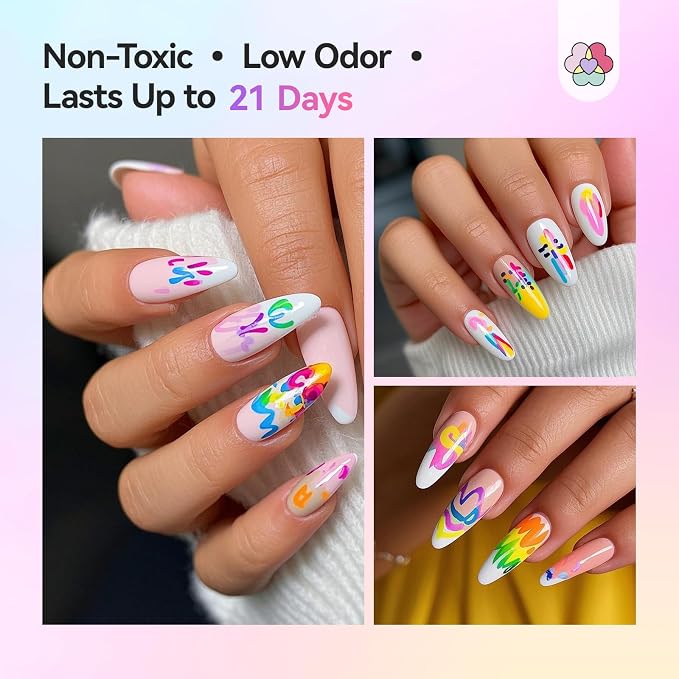 48 Colors Nail Art Markers Set