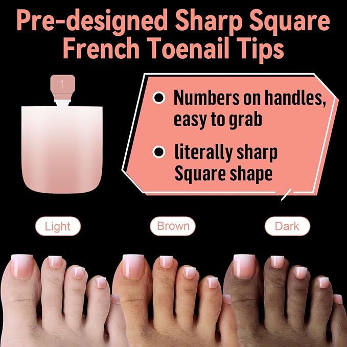 Ombre Nude Pink