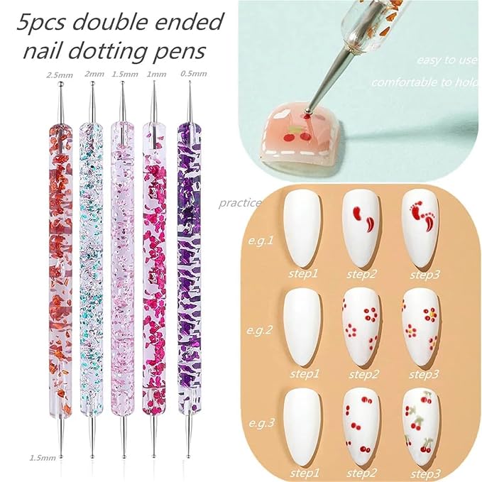 Nail Brush Set 12pcs