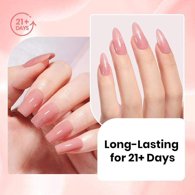 Nude Pink Rubber Base Gel