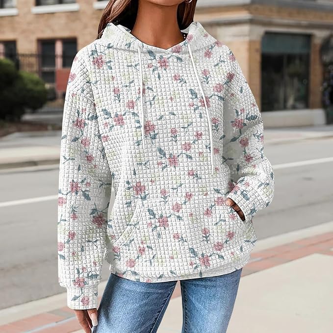 Womens Fashion Floral Print Hoodies 21