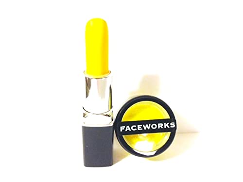 Lemon Yellow Lipstick & Glitter