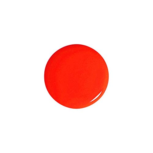 LAUGHING ONE - Hot Coral Orange with a Cream Finish