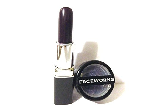 Blackberry Lipstick & Blackstone Glitter
