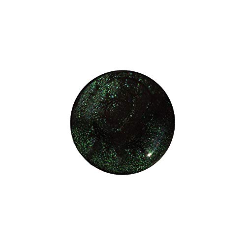 VELVET CABARET - Pearly Black Emerald Green with Luxurious Frosty Shimmery Pearls