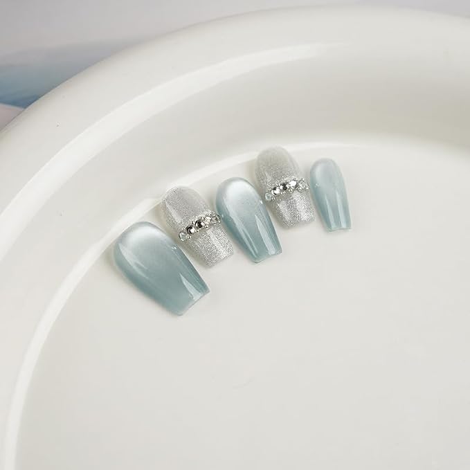 Blue Rhinestone