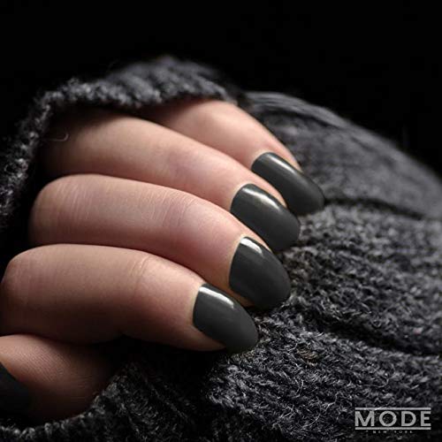 THROWING SHADE - Dark Smoky Charcoal Gray with a Cream Finish