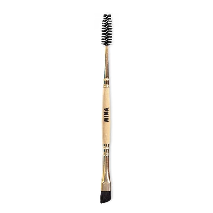 Medium Brown + Duo Angled Brush