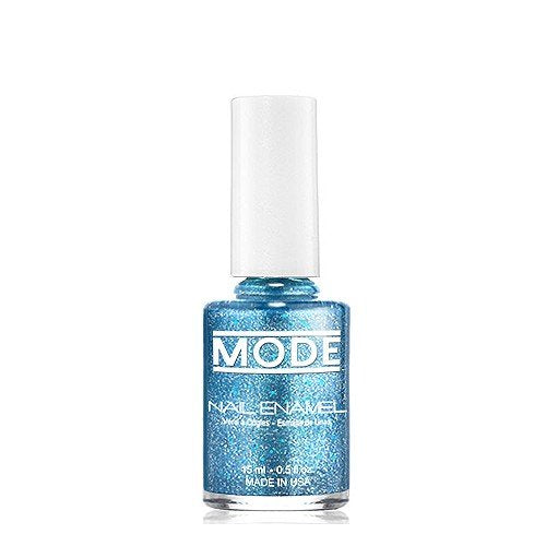 Icy Blue Frost Pearl with Turquoise and Silver Glitter - Shade #157