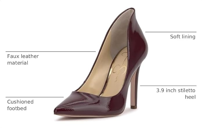 Dark Cherry Crinkle Patent