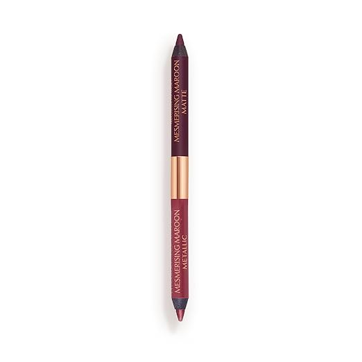 Mesmerising Maroon - rich metallic amethyst, matte deep plum