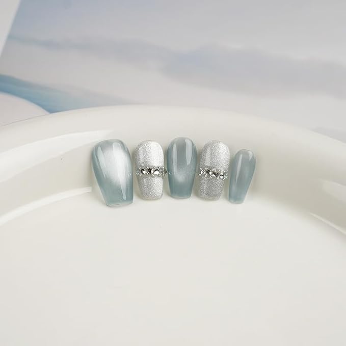 Blue Rhinestone