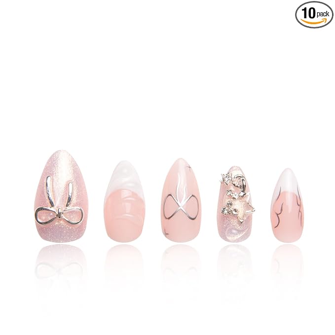 Dazzling Star French Tip