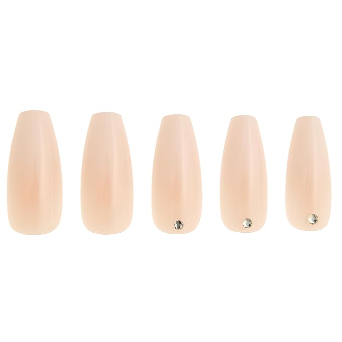 Gradient Nude (With Diamonds)