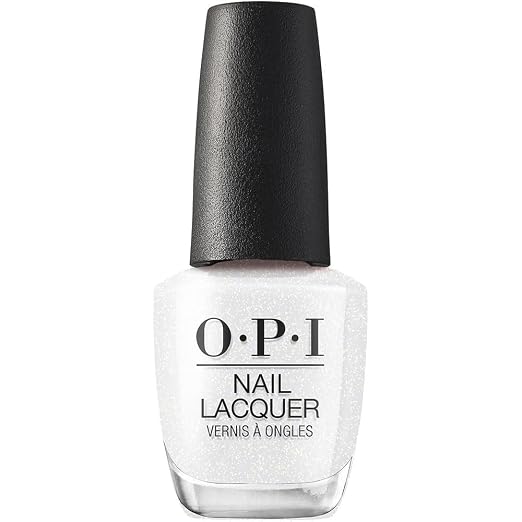 Snatch'd Silver | Sheer Soft White Glitter