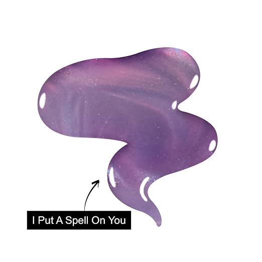 I Put A Spell On You - sheer purple with green shimmer
