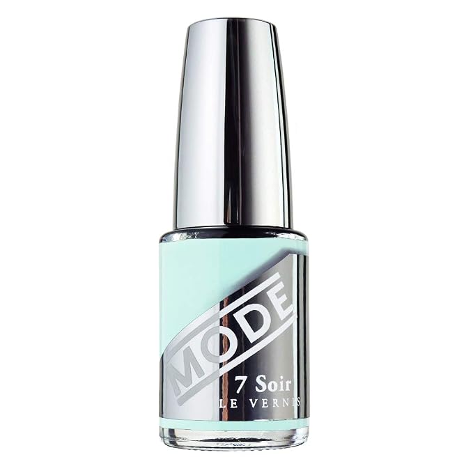 GIRL MEETS BOY - Pastel Mint Blue with a Cream Finish