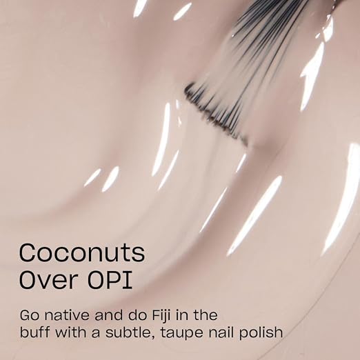 Coconuts Over OPI | Opaque Dark Brown