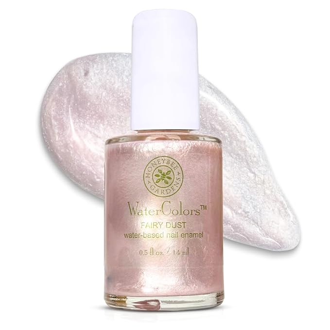 Fairy Dust - Slight Iridescence & Slight Shimmer Frosted Pink, Slightly Sheer