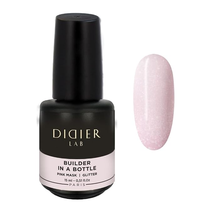 BIAB Pink Mask Glitter