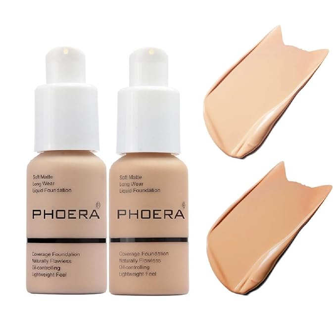 102 Nude and 104 Buff Beige