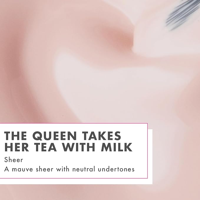 The Queen Takes Her Tea with Milk