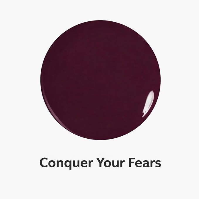 Conquer Your Fears (Eggplant Purple)