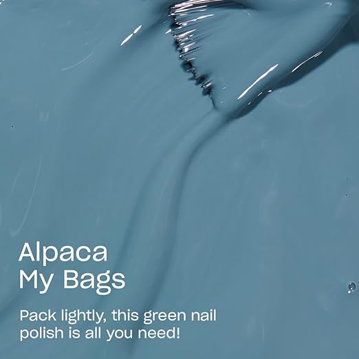 Alpaca My Bags | Opaque Dark Green