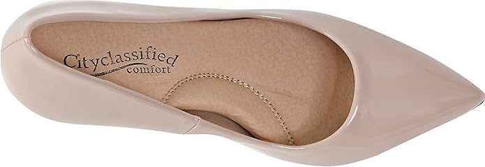 Beige Patent