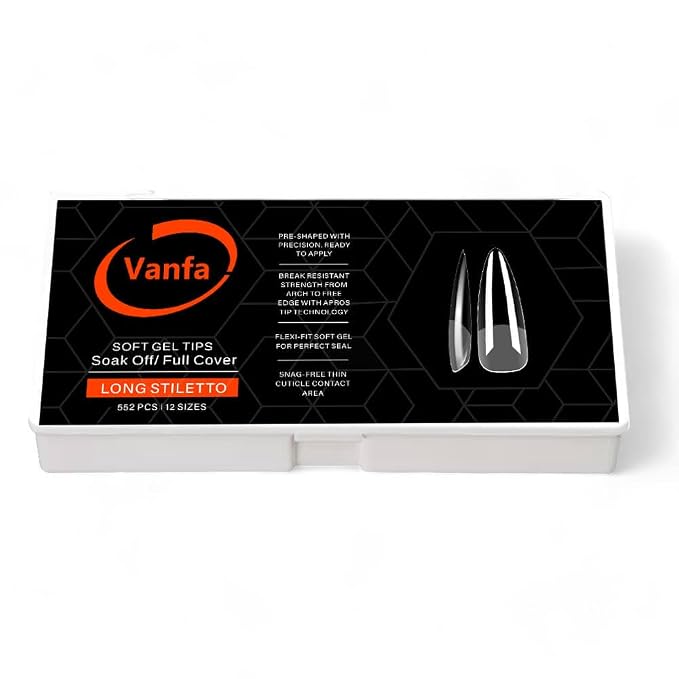 Clear - Long Stiletto