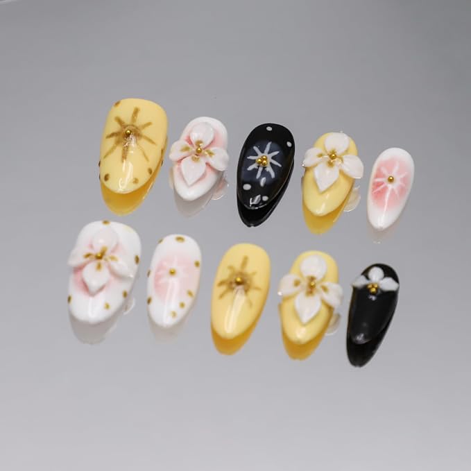 Handmade Almond Nails 41