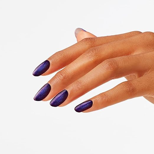 Abstract After Dark | Opaque Dark Purple Shimmer