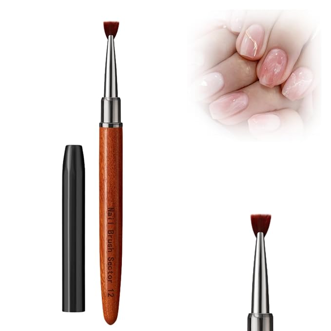 Fan-Shaped Nail Brush