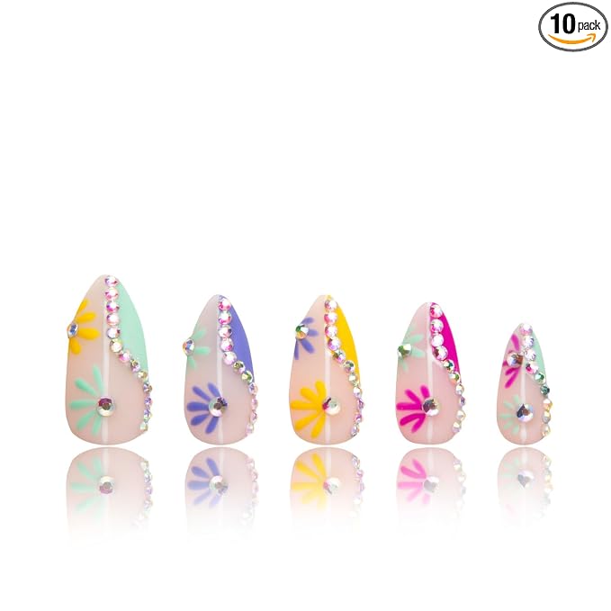 Wild Blooming French Tip