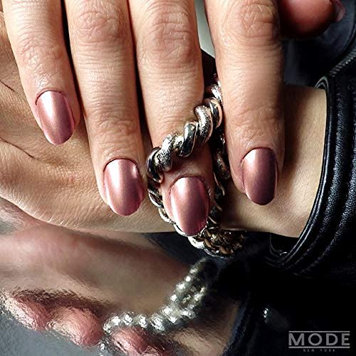 Chrome Metallic Rose Gold Copper with a Matte Metal Finish - Shade #109