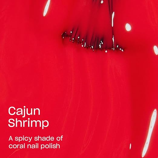 Cajun Shrimp | Opaque Bright Coral Red