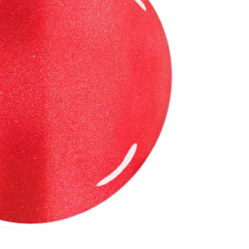 Frosty Flaming Orange-Red Coral Shimmery Frost Pearl - Shade #176