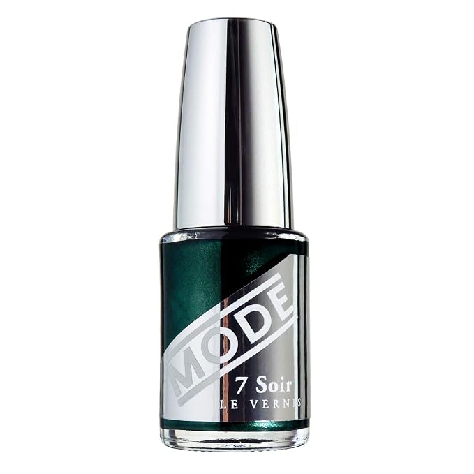 VELVET CABARET - Pearly Black Emerald Green with Luxurious Frosty Shimmery Pearls