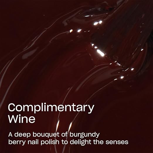 Complimentary Wine | Opaque Dark Red