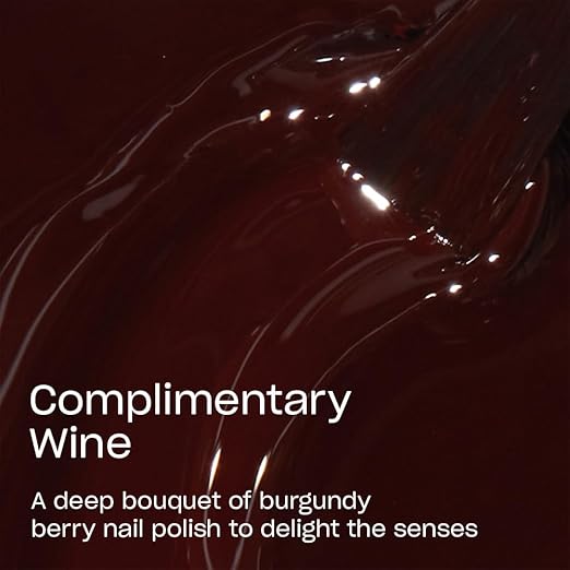 Complimentary Wine | Opaque Dark Red