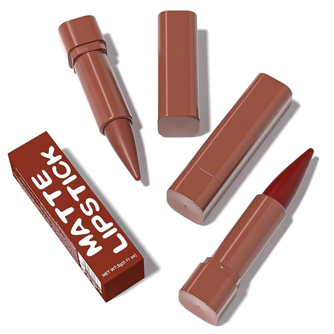 6Pcs-Set01 Warm Brown & Red & Reddish Brown & Nude Brown & Maroon & Dark Wine Red
