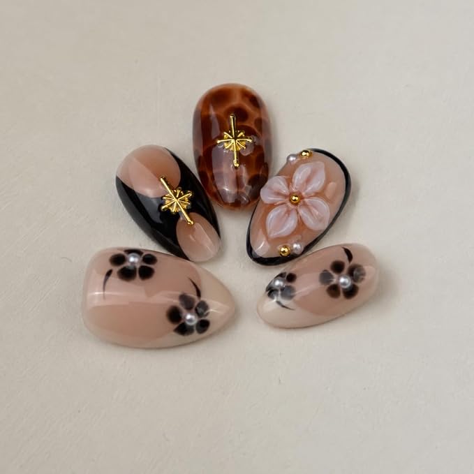 3D Cherries And Flowers