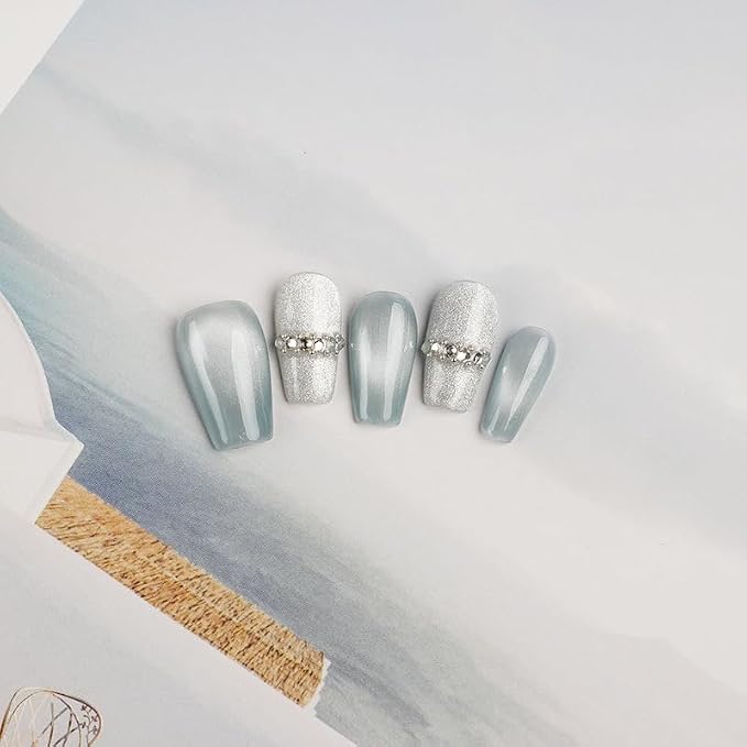 Blue Rhinestone