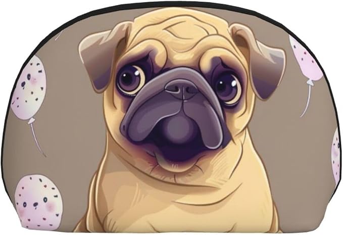Funny Cartoon Pug Puppy Dog
