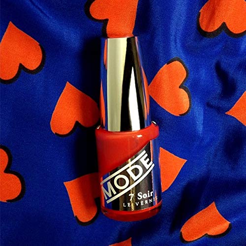 LAUGHING ONE - Hot Coral Orange with a Cream Finish