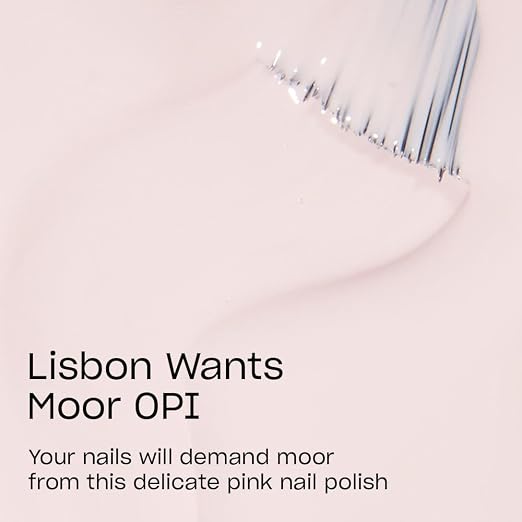 Lisbon Wants Moor OPI | Opaque Soft Pink